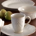 thumbnail image 2 of Lenox Off- White French Perle 4-Piece Place Setting, 6.80 LB, 2 of 5