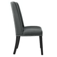 thumbnail image 5 of Modway Baron Dining Chair Vinyl Set of 2 in Gray, 5 of 10