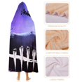 thumbnail image 4 of Dead by Daylight DBD Wearable Blanket Cloak Arctic Velvet Hooded Blanket Soft Fuzzy Hoodie Blanket Cape for Adults Kids 40"x50", 4 of 8