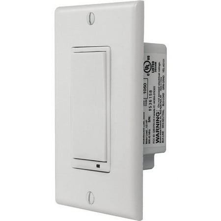 GoControl In-Wall Smart Dimmer, 1000 Watt, Hub Required