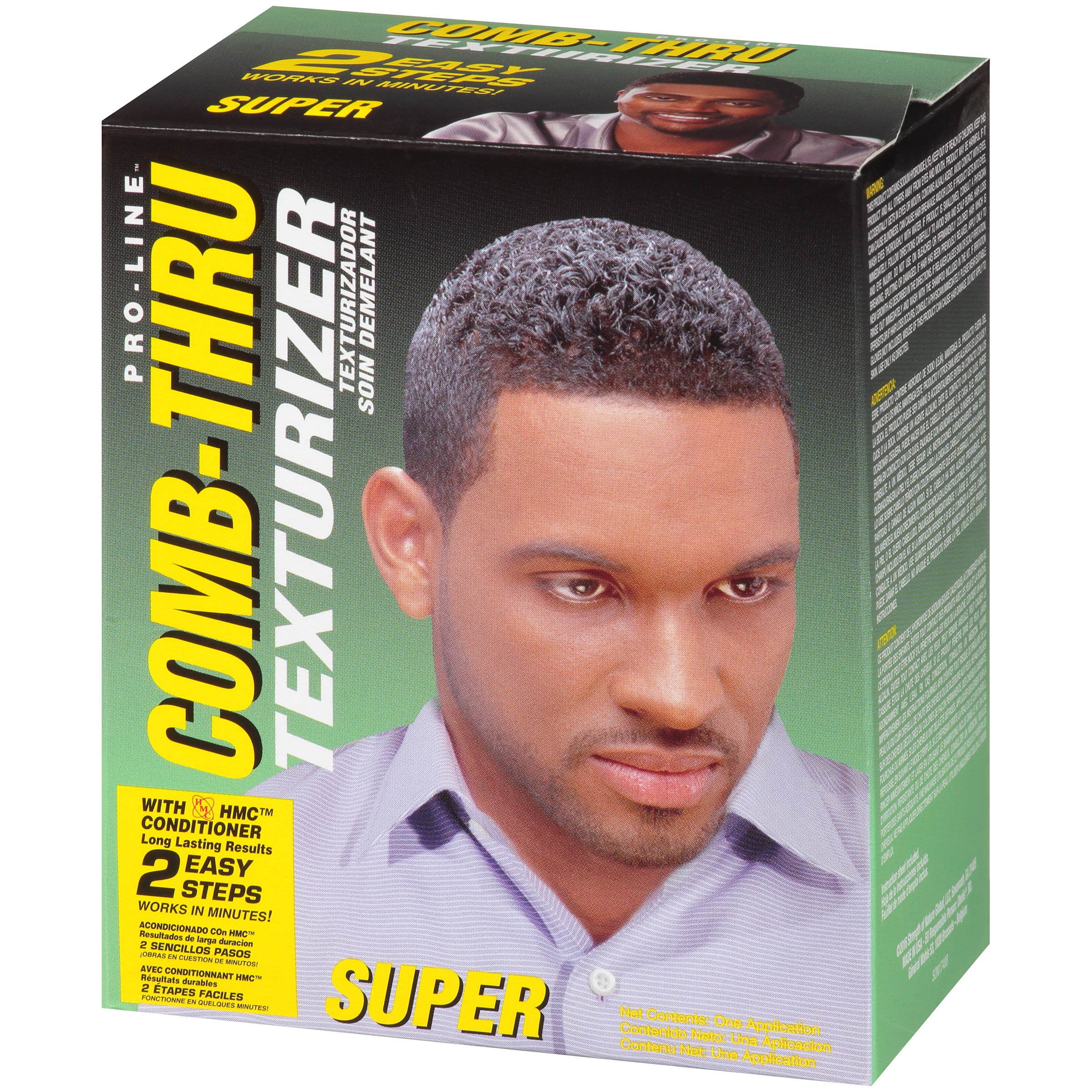 Proline Pro Line Men S Super Comb Thru Texturizer Kit Walmart Com