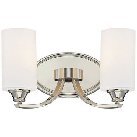 

Minka Lavery Tilbury 14 Wide Polished Nickel 2-Light Bath Light
