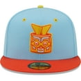 thumbnail image 2 of Men's New Era Light Blue/Orange Rayados de Winston-Salem Copa De La Diversion 59FIFTY Fitted Hat, 2 of 6