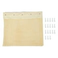 thumbnail image 5 of 1 Panel 9*8ft Semi Blackout Wide Curtain Grommet Room Divider Curtain, Beige, 5 of 12