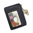 thumbnail image 5 of Women's Slim Front Pocket Wallet Card Holder Credit Card Holder with Key Ring, 5 of 5