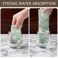 thumbnail image 6 of 2 Pcs Pioneer Flower Floral Print Pattern Kitchen Towels, Funny Microfiber Dish Towel Set, 18" X 26" Tea Towels, 6 of 6