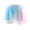 Blue gradient powder, variant on Yokua Girls Ballet Wrap Skirts Chiffon Wrap Dance Skirt Women Skate Wrap Scarf Skirt