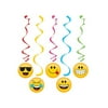 Group Show Your Emojions Dizzy Assorted Danglers, Pack of 6 - 5 Per Pack
