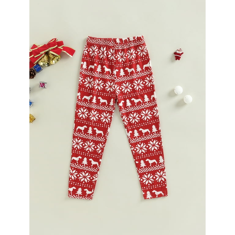 Kids store christmas leggings