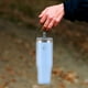 thumbnail image 3 of Termo para Cafe y Agua de Acero Inoxidable con Tapa Hermetica para Frio y Caliente de Doble Pared Acabado Mate 900 ml Azul GAON, 3 of 8