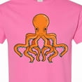 thumbnail image 4 of Inktastic Orange Octopus T-Shirt, 4 of 5