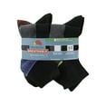 thumbnail image 3 of Men's Breathable Half Cushion Ankle Socks 8-Pack, 3 of 3