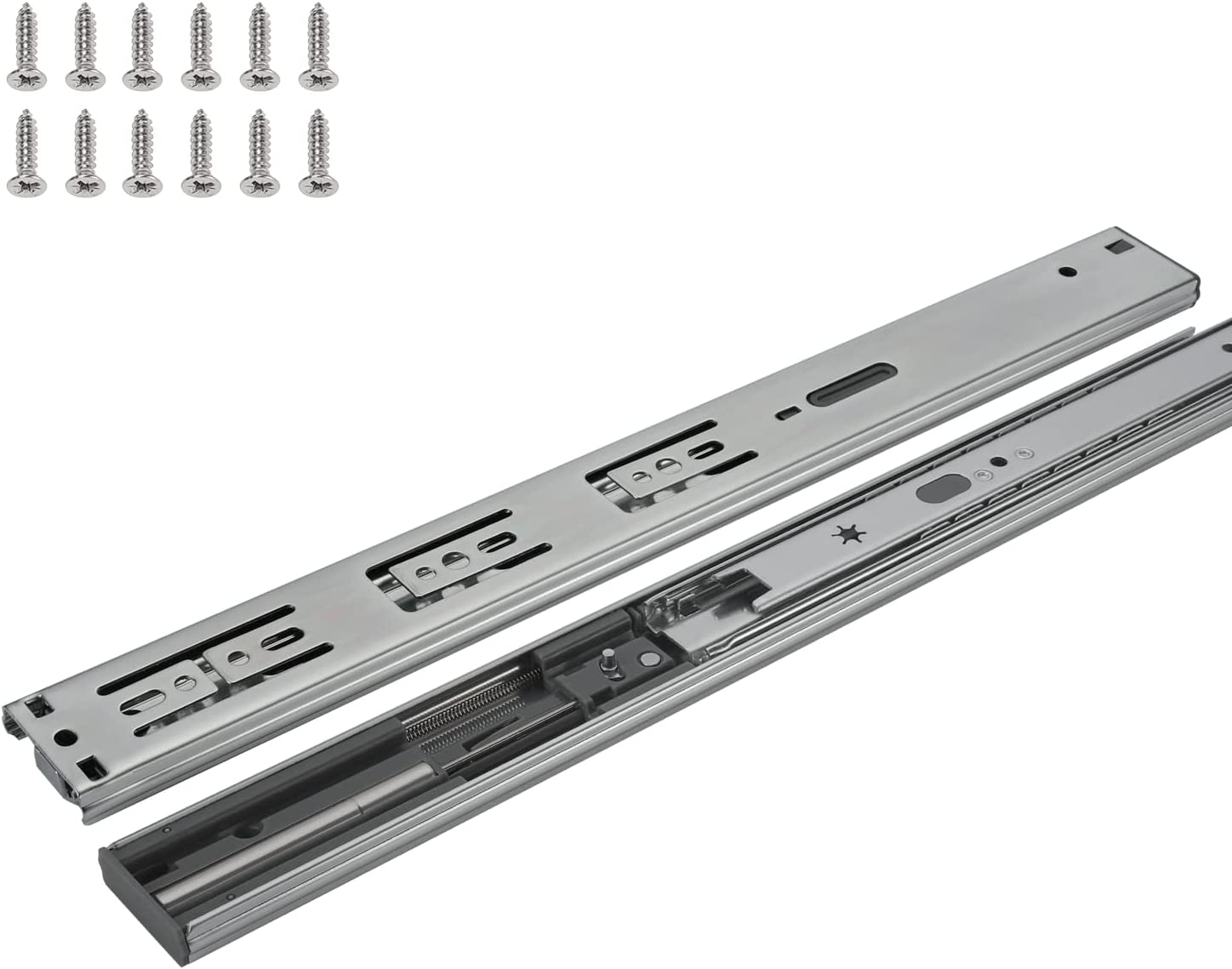 10 Pairs Soft Close Drawer Slides 16 Inch Full Extension Drawer Slides