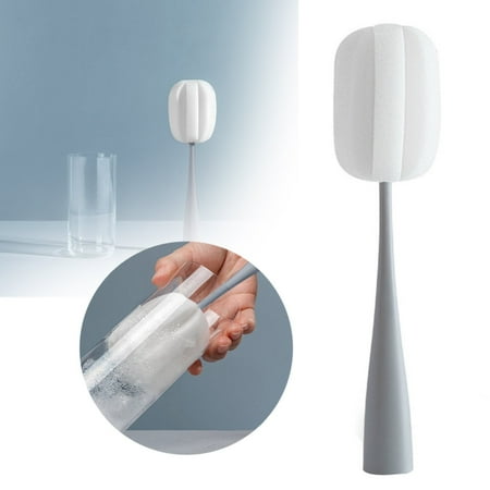 

Clearance Deals!Crcmjuhgsa Cleaning Brush Kitchen Handle Sponge Brush Bottle Cup Glass Washing Cleaning Cleaner Tool