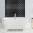 thumbnail image 3 of Grey Blue, Medallion, 21x34 in Bath Rug, Jean Pierre, 3 of 9