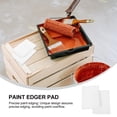 thumbnail image 3 of SHINYPASING 2Pcs Paint Edger Replacement Pads White Compact Portable Paint Pads for Accurate Wall and Trim Painting, 3 of 7