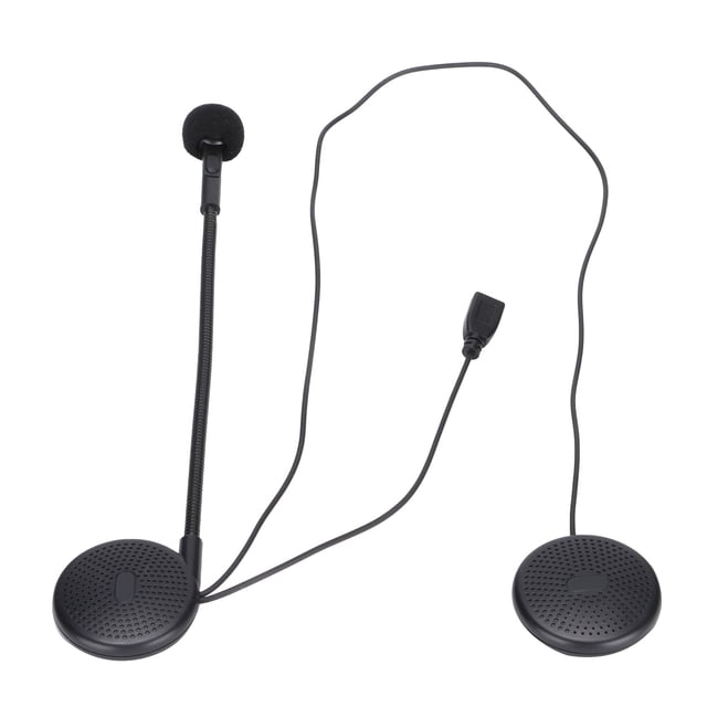 Auricular Universal, Bajo Consumo De Energía Auriculares Para Casco De Motocicleta Libremente Controlables Con Clip De Soporte Para La Mayoría De Los Cascos