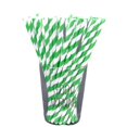 thumbnail image 1 of Paquete de 200 pajitas de papel para beber, pajitas de papel de colores desechables, colores surtidos, 100% biodegradables #yg, 1 of 1