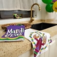 thumbnail image 4 of Mardi Gras Kitchen Towels for Mardi Gras Decor Crawfish Decorations Bes Dish Towels 18x26 Inch Bar Drying Cloth Tea Sign Hand Towel for Mardi Gras Carnival Decorations Set of 2, 4 of 6