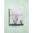 thumbnail image 3 of Pooh Bear Being A Friend Sweatshirt Men -Smartprints Designs, Male Small, 3 of 4
