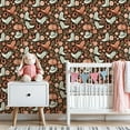thumbnail image 3 of Western Peel and Stick Wallpaper 23.6in x 9.8ft Cowboy Boots Hats Floral Horseshoes Earthy Tones Contact Paper Vinyl Waterproof Self Adhesive Wall Paper for Bedroom Shelf Cabinet Renter Friendly, 3 of 8