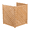 Light Brown, variant on 3-Panel Air Conditioner Fence, Outdoor Privacy Screen 38" H Solid Wood,White