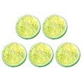 thumbnail image 1 of Wweixi 5pack/lot Long-lasting PVC Fruit Slice Model For Store Samples Mall Emissions Watermelon Slices 3, 1 of 6