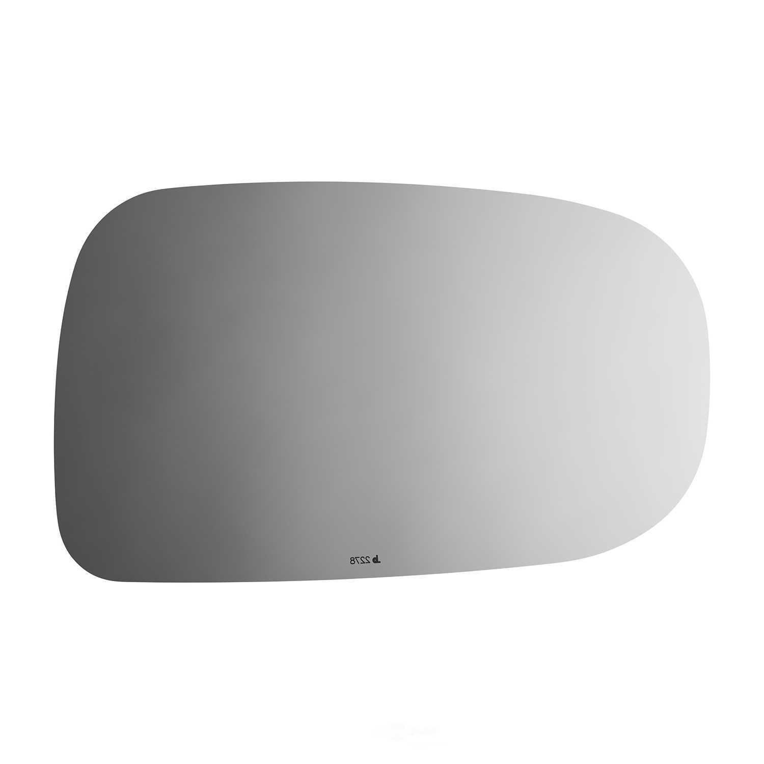 Burco Side View Mirror Replacement Glass - Clear Glass - 2278