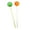 style 2, variant on 2Pcs Glass Teaspoons Heat Resistant Glass Stirrers & Spoons for Espresso Coffee Tea Ice Cream Dessert