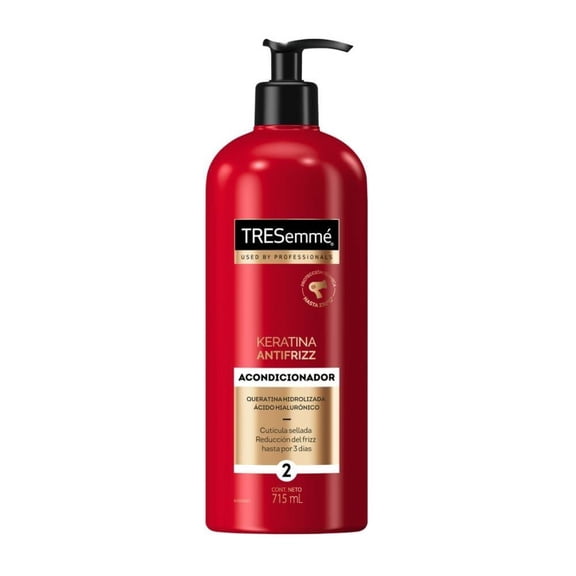 Acondicionador Tresemmé antifrizz keratina & ácido hialurónico 715 ml