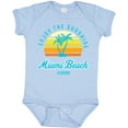 thumbnail image 3 of Inktastic Summer Enjoy the Sunshine Miami Beach Florida in Blue Boys or Girls Baby Bodysuit, 3 of 5