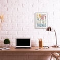thumbnail image 2 of Stupell Industries Enjoy The Little Things Quote Blue Red Typography Inspirational Painting Gray Framed Art Print Wall Art, 16 x 20, 2 of 7