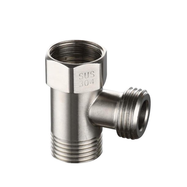 Desviador De Válvula De Tres Vías, Adaptador En T G1/2 Pulgadas Para Grifo De Baño, Grifo De Agua, Brazo De Ducha Montado Advancent HA025023-01