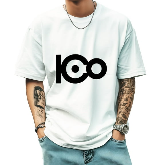 Graphic Tees for Men Summer New Print Casual Tee Fashion Trend Sports Shirt Select