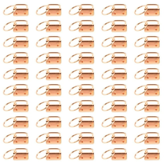 CIYISON 50x Keychain Hardware Set 25mm Keychain Split Ring Key Fob Hardware for Unisex