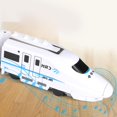 thumbnail image 3 of Juguetes de trenes para niños y niñas, trenes de juguete de plástico, incluidas locomotoras iluminadas, trenes con sonidos y s, os Estilo A Baoblaze Tren de simulación de armonía, 3 of 5