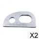 thumbnail image 1 of Paquete de 2 correas para los ojos Colamx Gancho de acero inoxidable de grado marino 110x59mm, 1 of 8