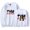 White, variant on Tyga Merch unisex fashion trend long sleeved round neck pullover