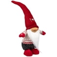 thumbnail image 3 of Northlight Plush Standing Nordic Christmas Gnome - 11", 3 of 5