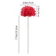 thumbnail image 3 of Hortensias artificiales | Arreglo floral de espuma de 25 piezas para decoración de bodas, regalo de San Valentín y centros de mesa para fiestas | Rojo, blanco, rosa, morado, beige, vino y gris, 3 of 6