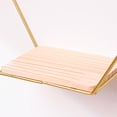 thumbnail image 6 of Set of 3 Modern Hexagon Honeycomb Floating Wall Shelf Display Hanging Storage Rack for Home/Office,Golden, 6 of 9