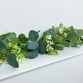 thumbnail image 4 of Artificial Eucalyptus Garland Flower Greenery Vine for Wedding Arch,Backdrop,Table Runner Bendable Floral Garland for Party,Home Decor,Fireplace Centerpieces Spring Summer Decor, 4 of 4