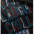 thumbnail image 5 of Live Laugh Chill Icee Logo Retro Toddler Boy Girl T Shirt Infant Toddler Brisco Brands 12M, 5 of 6