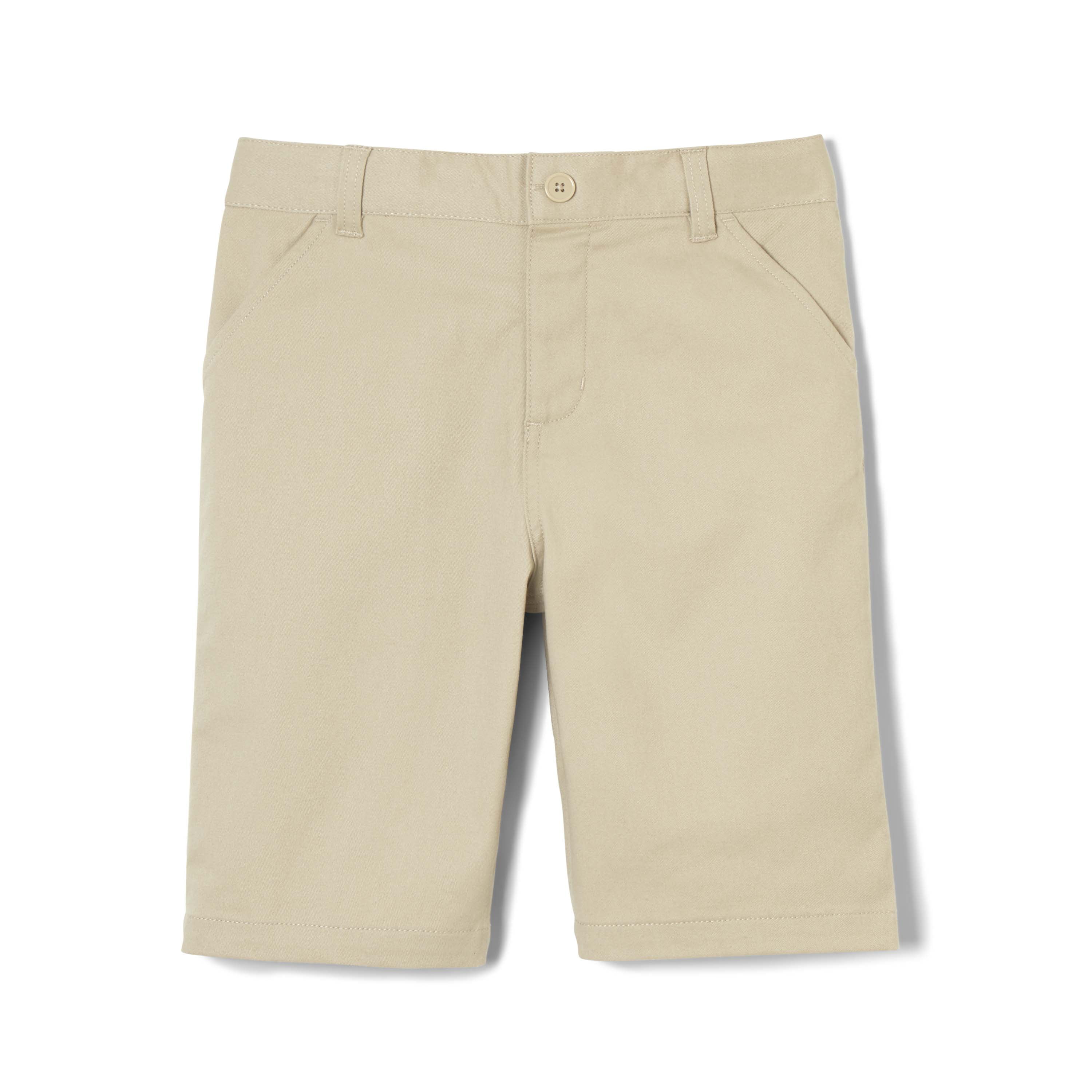 French Toast Girls Adaptive Bermuda Short Adjustable Waist Khaki Size 12