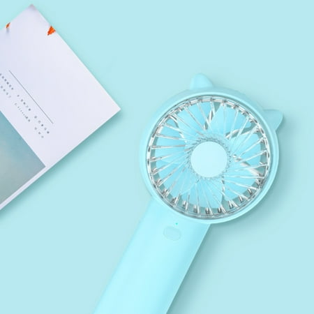 

Portable Mini Handheld Electric Fan Creative Shake Head USB Charging Fan for Summer Outdoor Activities