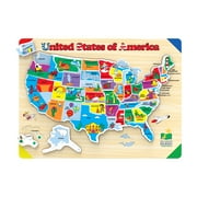 The Learning Journey Lift & Learn Puzzle - USA Map: 40 Pcs
