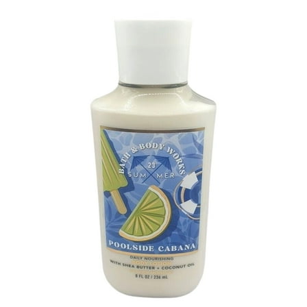 Bath and Body Works Poolside Cabana Body Lotion with Shea Butter   Coconut Oil (8 FL OZ / 236 mL)
