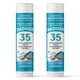 thumbnail image 1 of Protector solar en barra Badger Face SPF 35, 19 ml, 97% orgánico, paquete de 2, 1 of 7