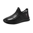 thumbnail image 3 of Willtoo Mens Winter Ankle Boots Warm Lined Slip On Casual Shoes Waterproof Non-Slip Comfort Walking Short Booties for Elderly Dad Daily Outdoor Cold Weather, 3 of 6