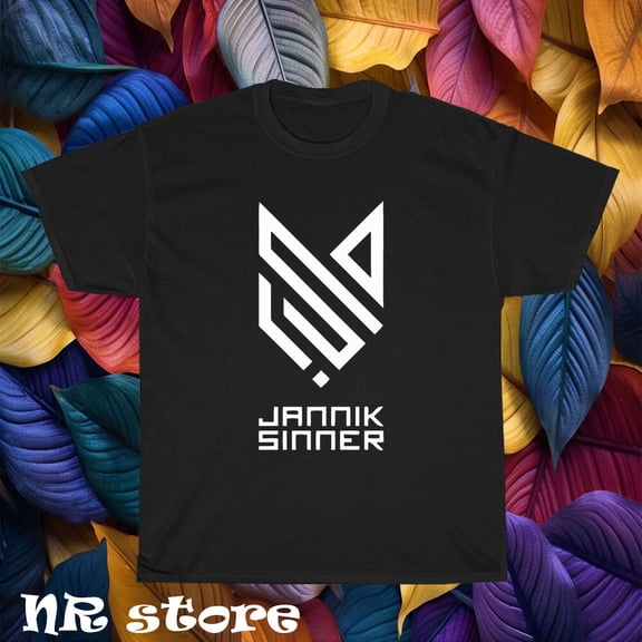 New Jannik Sinner Tennis logo T shirt Funny Size S to 5XL
